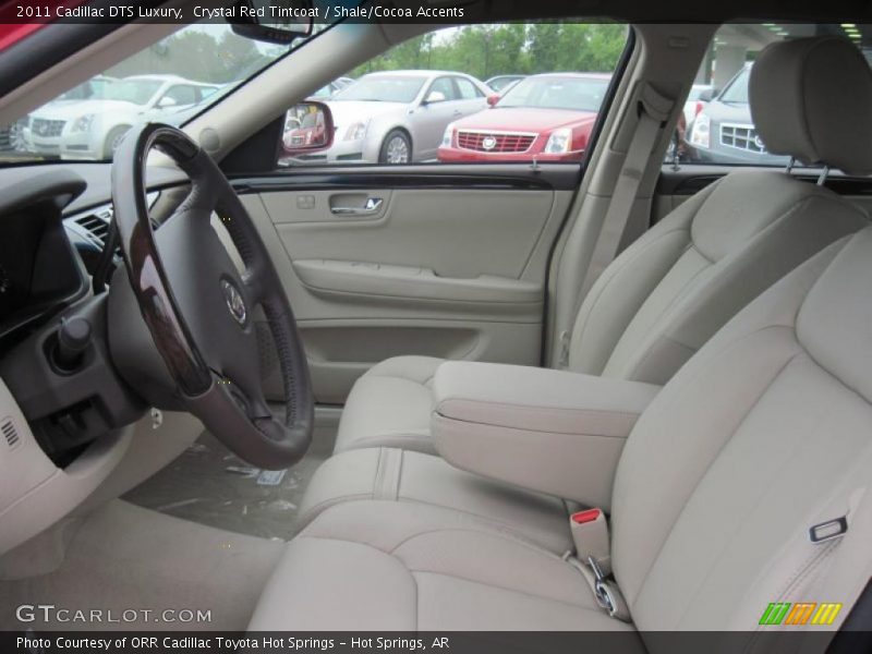 Crystal Red Tintcoat / Shale/Cocoa Accents 2011 Cadillac DTS Luxury