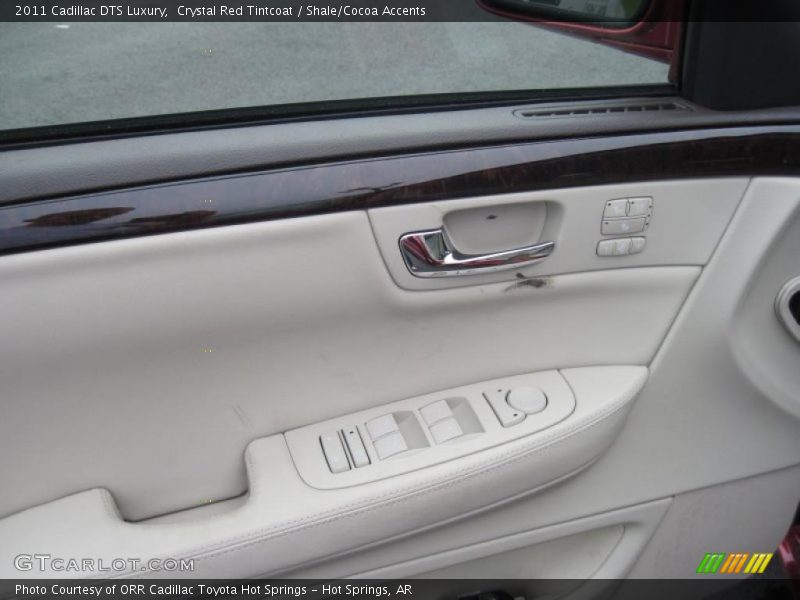 Crystal Red Tintcoat / Shale/Cocoa Accents 2011 Cadillac DTS Luxury