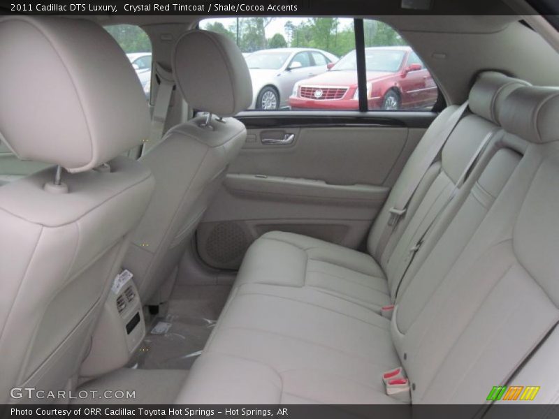 Crystal Red Tintcoat / Shale/Cocoa Accents 2011 Cadillac DTS Luxury