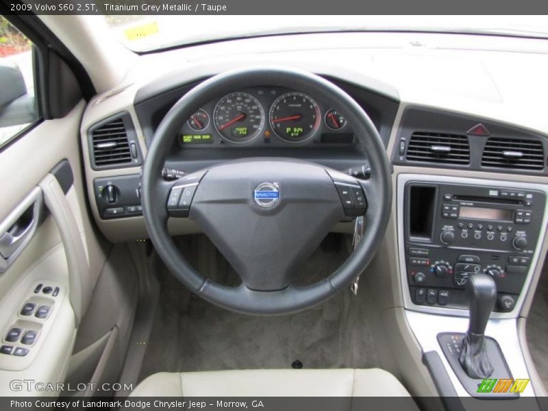 Titanium Grey Metallic / Taupe 2009 Volvo S60 2.5T