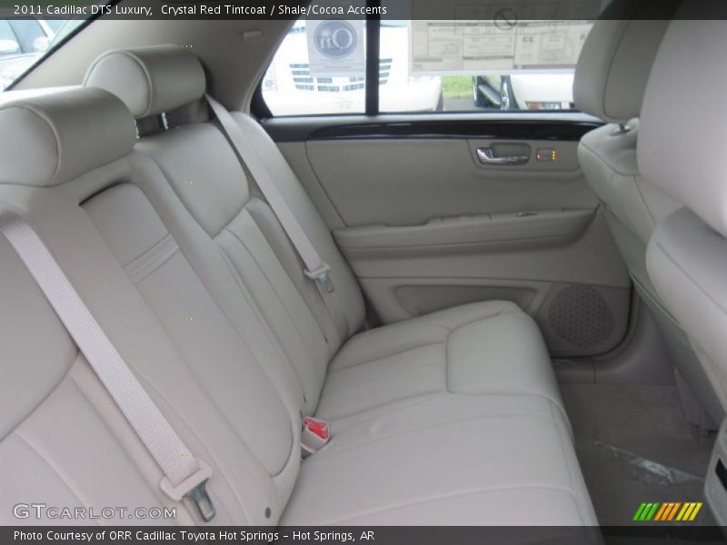 Crystal Red Tintcoat / Shale/Cocoa Accents 2011 Cadillac DTS Luxury