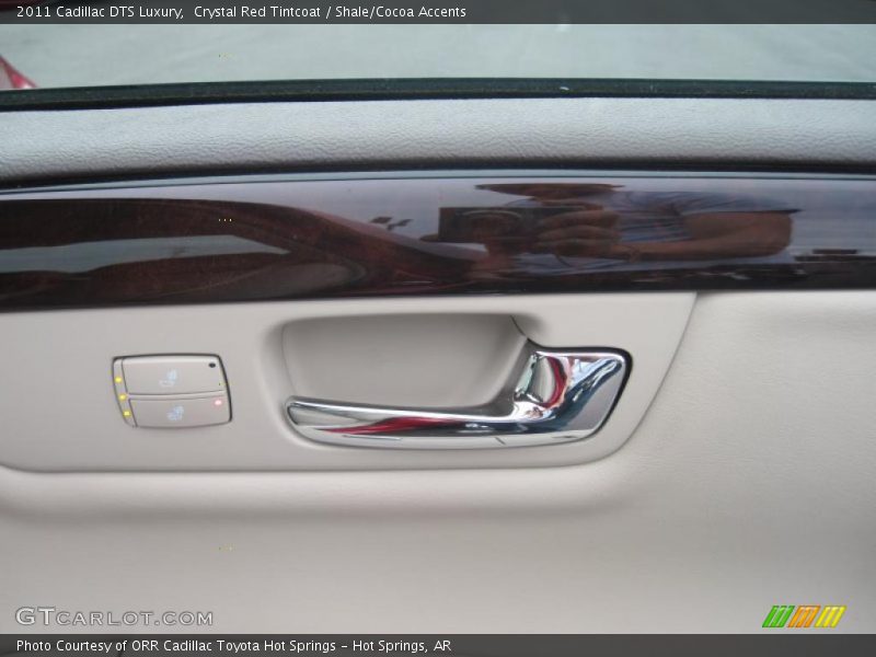 Crystal Red Tintcoat / Shale/Cocoa Accents 2011 Cadillac DTS Luxury