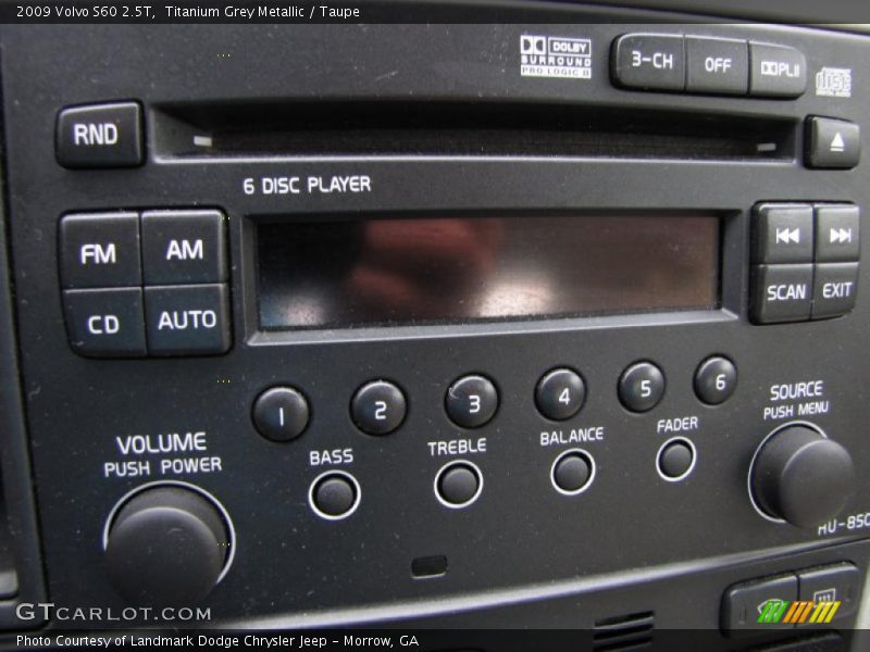 Titanium Grey Metallic / Taupe 2009 Volvo S60 2.5T