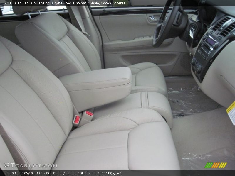 Crystal Red Tintcoat / Shale/Cocoa Accents 2011 Cadillac DTS Luxury