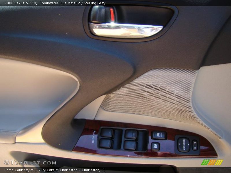 Breakwater Blue Metallic / Sterling Gray 2008 Lexus IS 250
