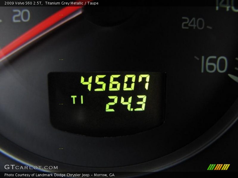 Titanium Grey Metallic / Taupe 2009 Volvo S60 2.5T