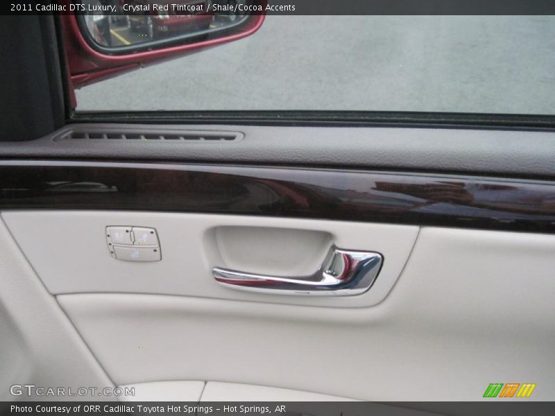 Crystal Red Tintcoat / Shale/Cocoa Accents 2011 Cadillac DTS Luxury