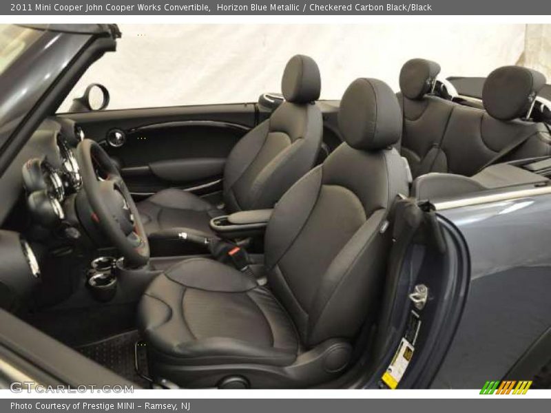  2011 Cooper John Cooper Works Convertible Checkered Carbon Black/Black Interior
