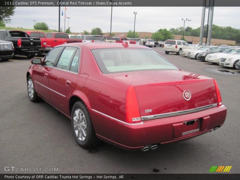  2011 DTS Premium Crystal Red Tintcoat