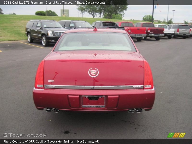  2011 DTS Premium Crystal Red Tintcoat