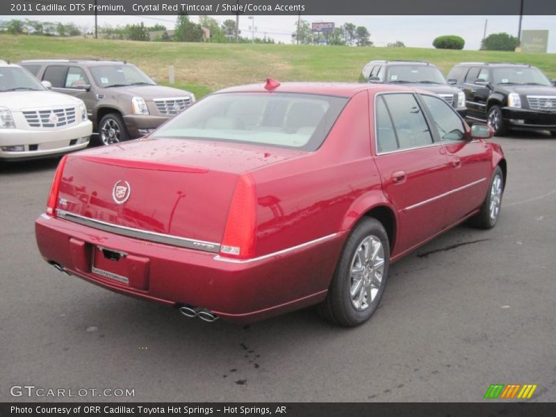  2011 DTS Premium Crystal Red Tintcoat