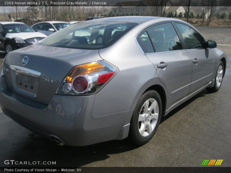 Precision Gray Metallic / Charcoal 2009 Nissan Altima 2.5 S