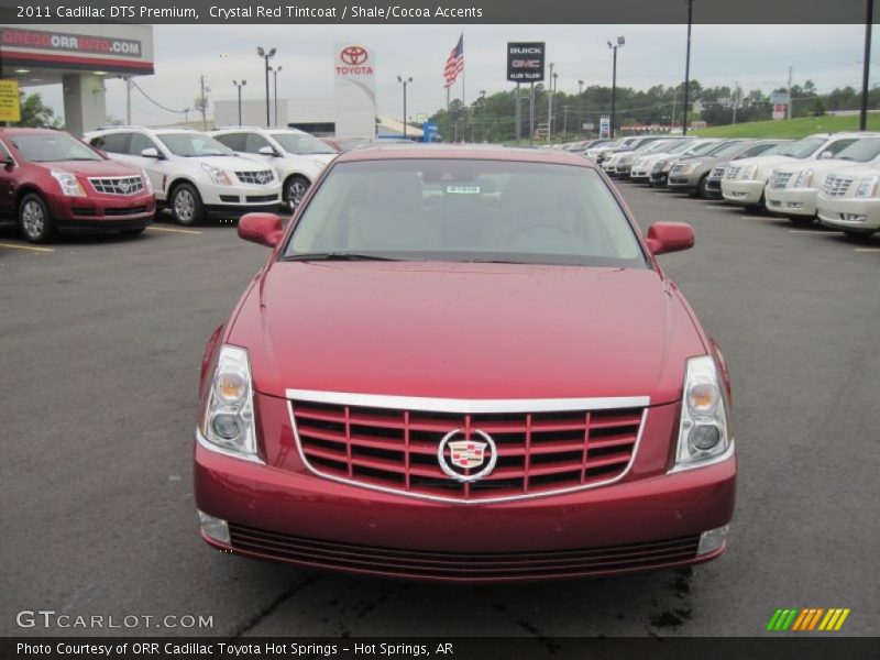  2011 DTS Premium Crystal Red Tintcoat