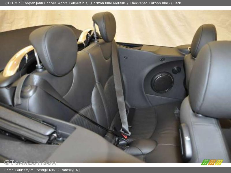  2011 Cooper John Cooper Works Convertible Checkered Carbon Black/Black Interior