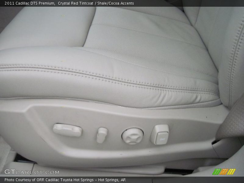 Crystal Red Tintcoat / Shale/Cocoa Accents 2011 Cadillac DTS Premium