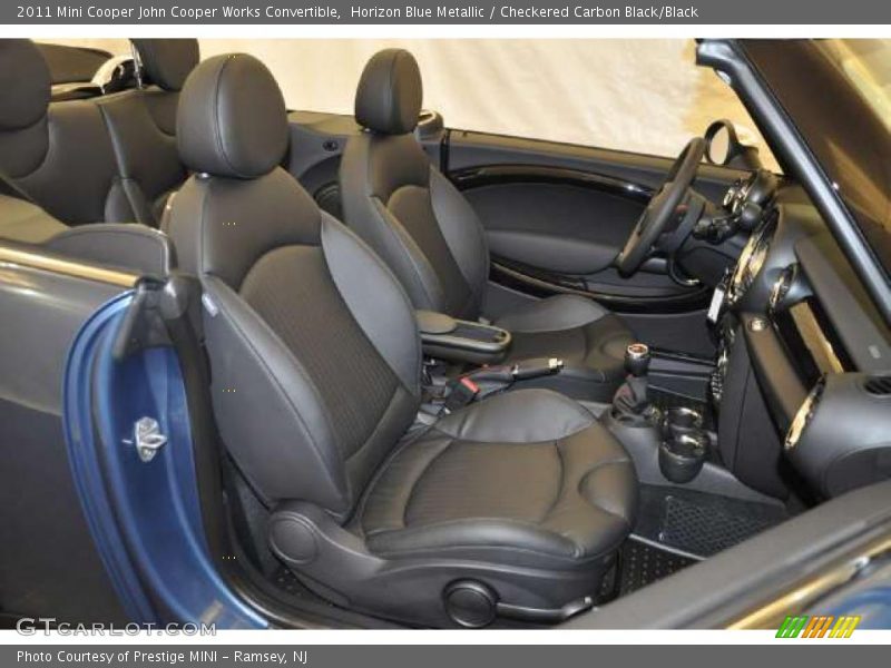  2011 Cooper John Cooper Works Convertible Checkered Carbon Black/Black Interior