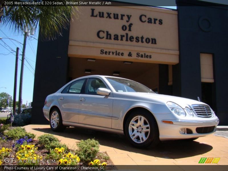 Brilliant Silver Metallic / Ash 2005 Mercedes-Benz E 320 Sedan