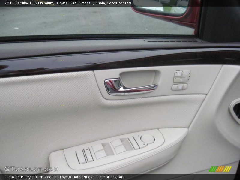 Crystal Red Tintcoat / Shale/Cocoa Accents 2011 Cadillac DTS Premium