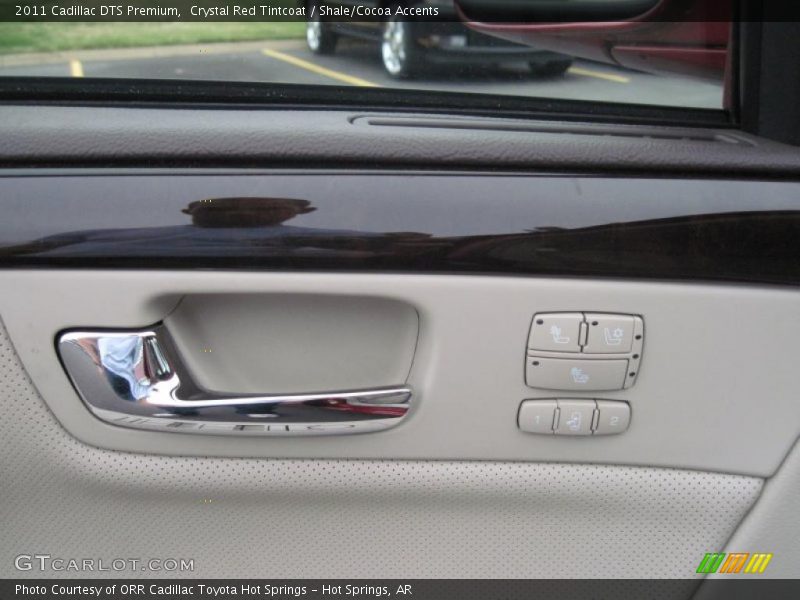 Crystal Red Tintcoat / Shale/Cocoa Accents 2011 Cadillac DTS Premium