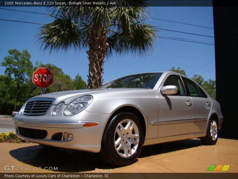 Brilliant Silver Metallic / Ash 2005 Mercedes-Benz E 320 Sedan