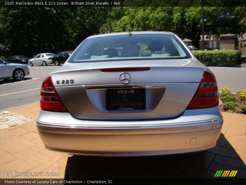 Brilliant Silver Metallic / Ash 2005 Mercedes-Benz E 320 Sedan