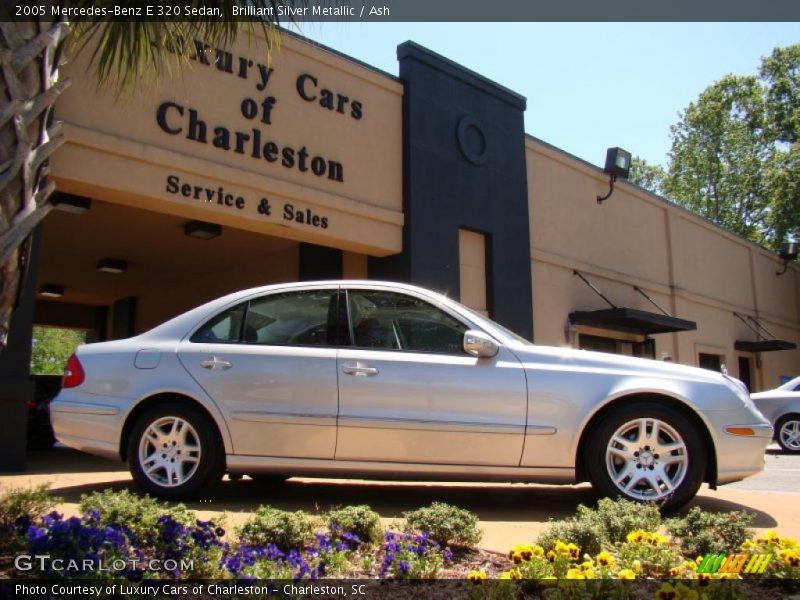 Brilliant Silver Metallic / Ash 2005 Mercedes-Benz E 320 Sedan