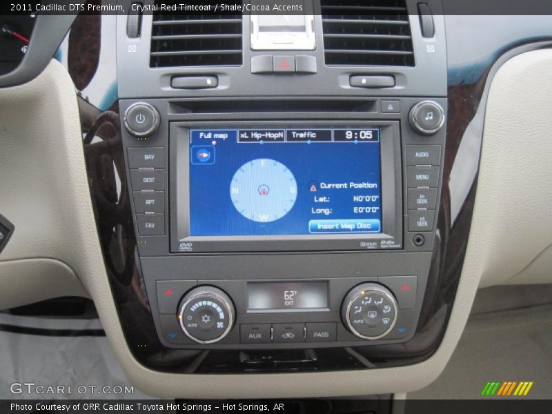 Crystal Red Tintcoat / Shale/Cocoa Accents 2011 Cadillac DTS Premium