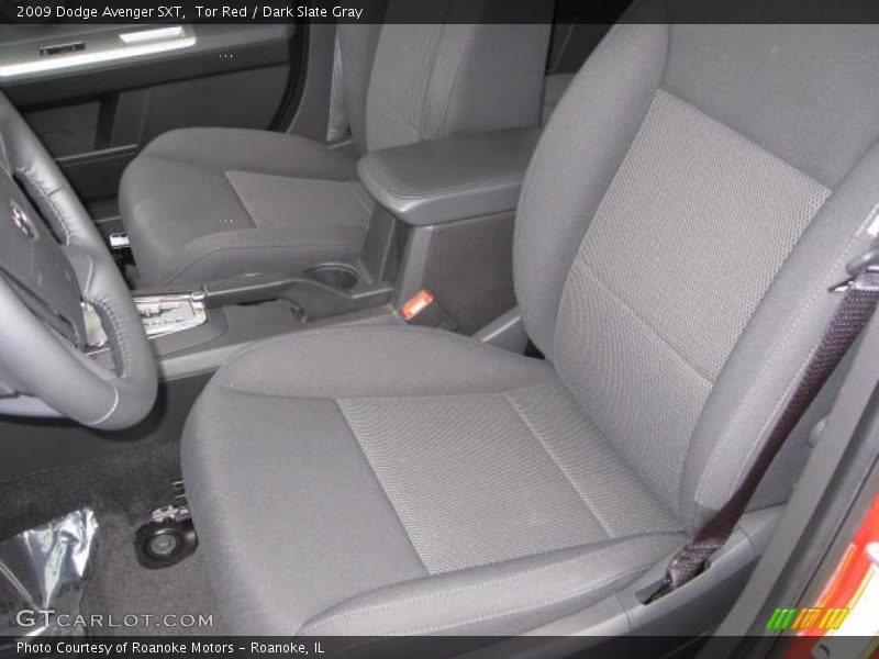 Tor Red / Dark Slate Gray 2009 Dodge Avenger SXT