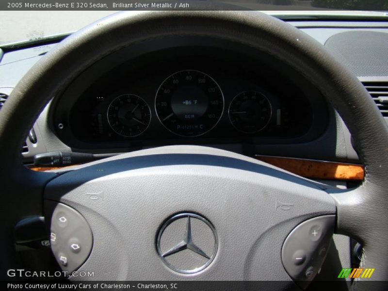 Brilliant Silver Metallic / Ash 2005 Mercedes-Benz E 320 Sedan