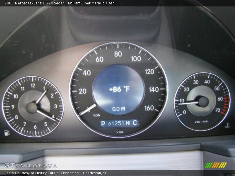Brilliant Silver Metallic / Ash 2005 Mercedes-Benz E 320 Sedan