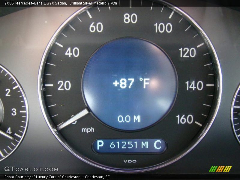 Brilliant Silver Metallic / Ash 2005 Mercedes-Benz E 320 Sedan