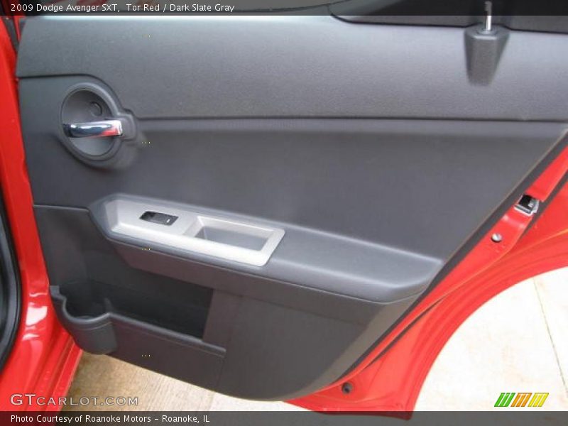 Tor Red / Dark Slate Gray 2009 Dodge Avenger SXT
