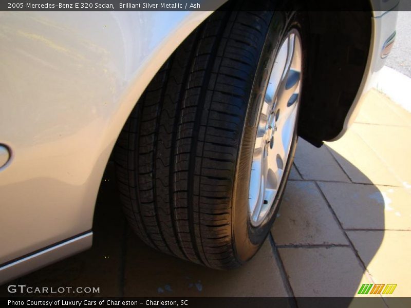 Brilliant Silver Metallic / Ash 2005 Mercedes-Benz E 320 Sedan