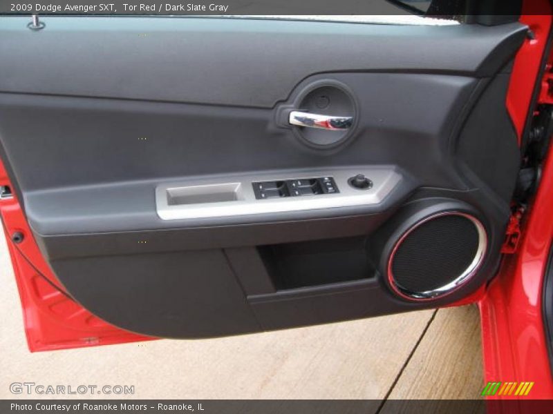 Tor Red / Dark Slate Gray 2009 Dodge Avenger SXT