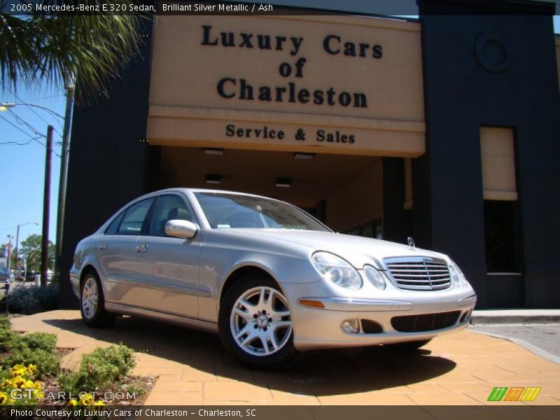 Brilliant Silver Metallic / Ash 2005 Mercedes-Benz E 320 Sedan