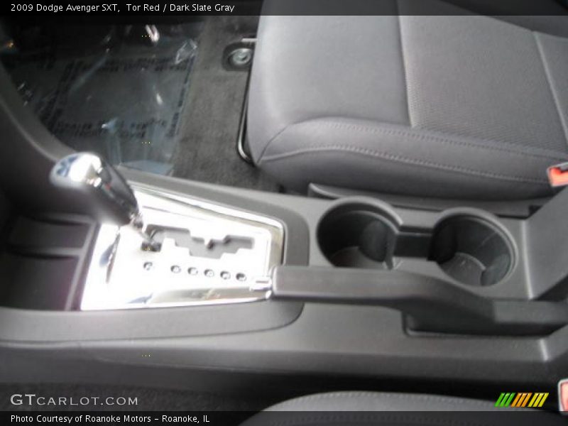 Tor Red / Dark Slate Gray 2009 Dodge Avenger SXT