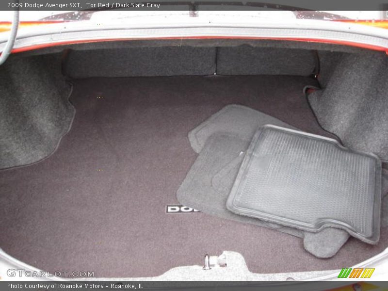 Tor Red / Dark Slate Gray 2009 Dodge Avenger SXT