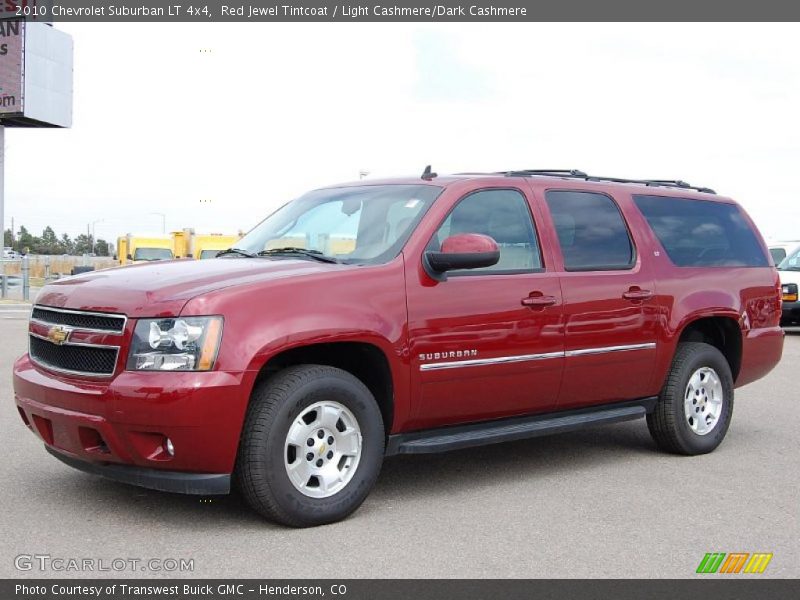 Red Jewel Tintcoat / Light Cashmere/Dark Cashmere 2010 Chevrolet Suburban LT 4x4