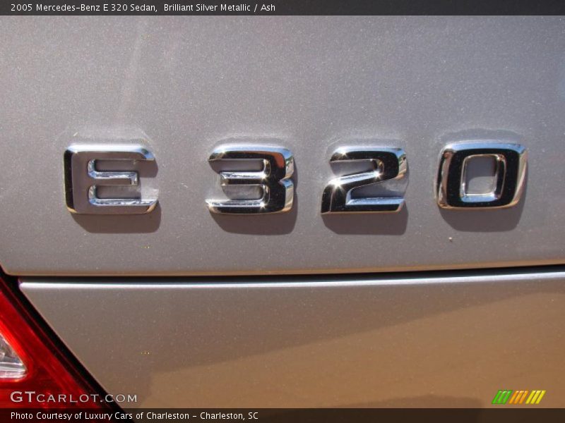 Brilliant Silver Metallic / Ash 2005 Mercedes-Benz E 320 Sedan
