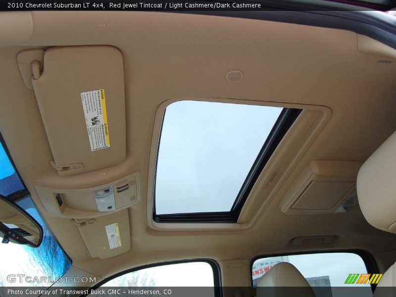 Red Jewel Tintcoat / Light Cashmere/Dark Cashmere 2010 Chevrolet Suburban LT 4x4