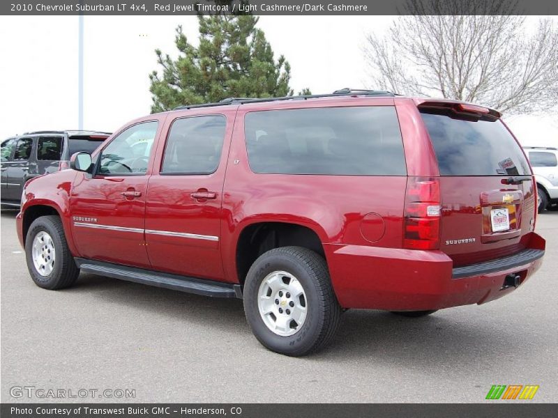 Red Jewel Tintcoat / Light Cashmere/Dark Cashmere 2010 Chevrolet Suburban LT 4x4