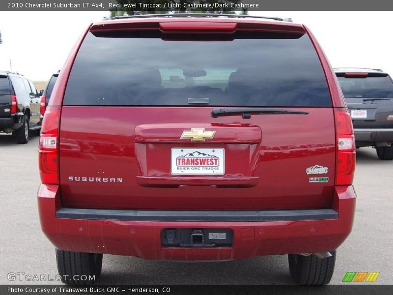 Red Jewel Tintcoat / Light Cashmere/Dark Cashmere 2010 Chevrolet Suburban LT 4x4