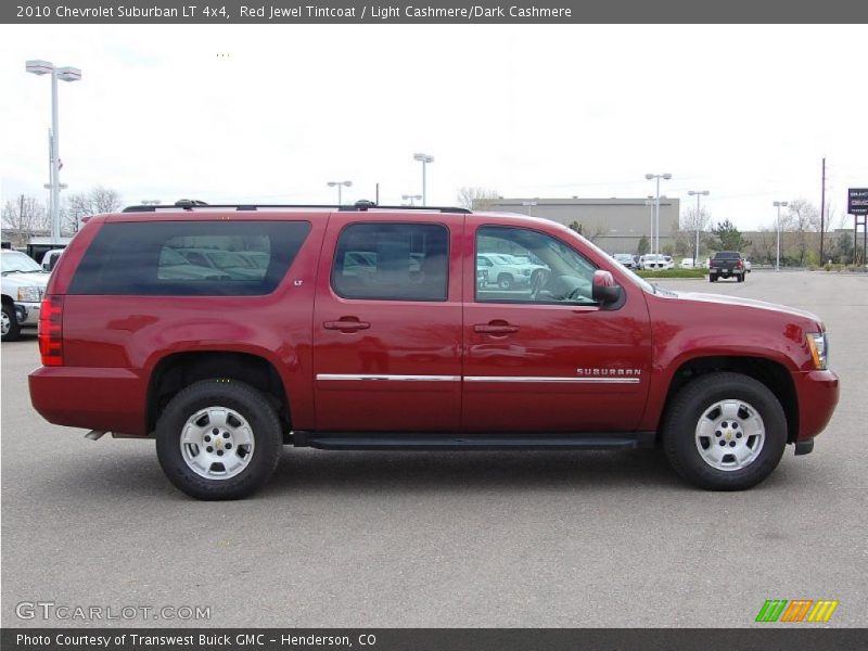 Red Jewel Tintcoat / Light Cashmere/Dark Cashmere 2010 Chevrolet Suburban LT 4x4