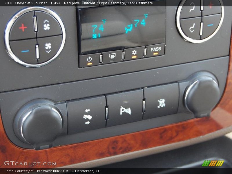 Red Jewel Tintcoat / Light Cashmere/Dark Cashmere 2010 Chevrolet Suburban LT 4x4