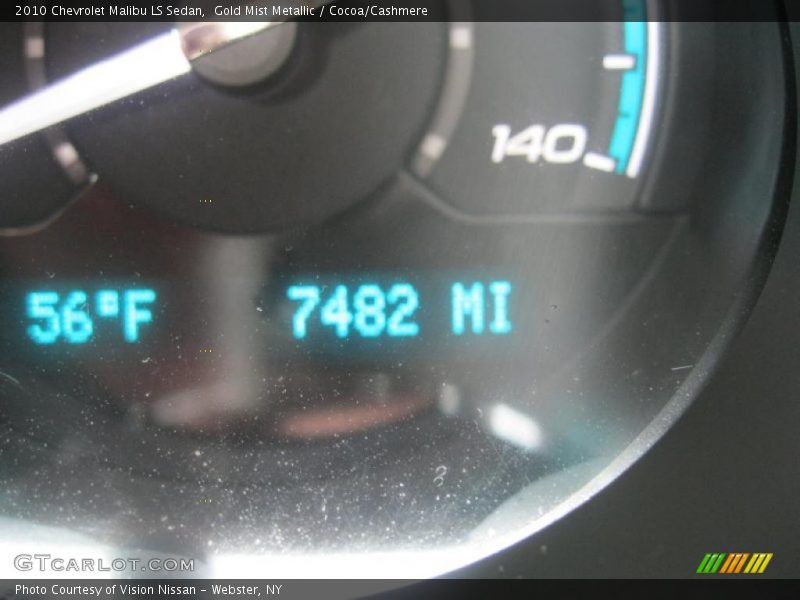 Gold Mist Metallic / Cocoa/Cashmere 2010 Chevrolet Malibu LS Sedan