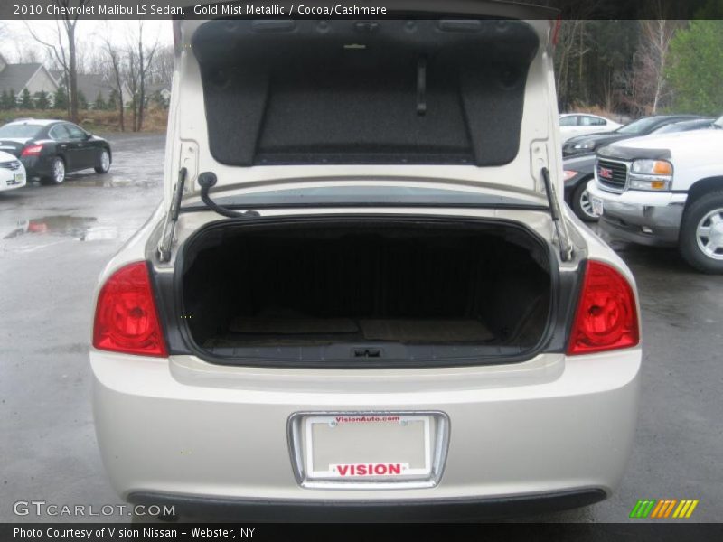 Gold Mist Metallic / Cocoa/Cashmere 2010 Chevrolet Malibu LS Sedan