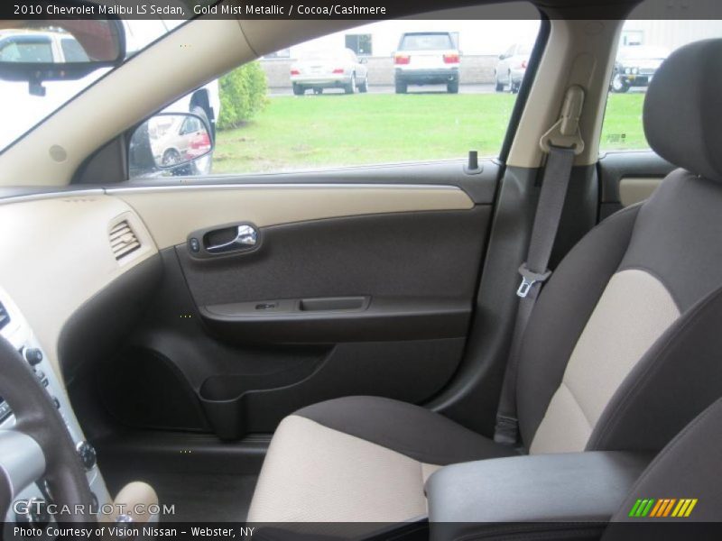 Gold Mist Metallic / Cocoa/Cashmere 2010 Chevrolet Malibu LS Sedan