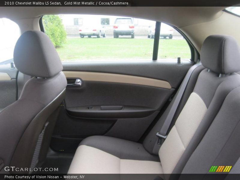 Gold Mist Metallic / Cocoa/Cashmere 2010 Chevrolet Malibu LS Sedan