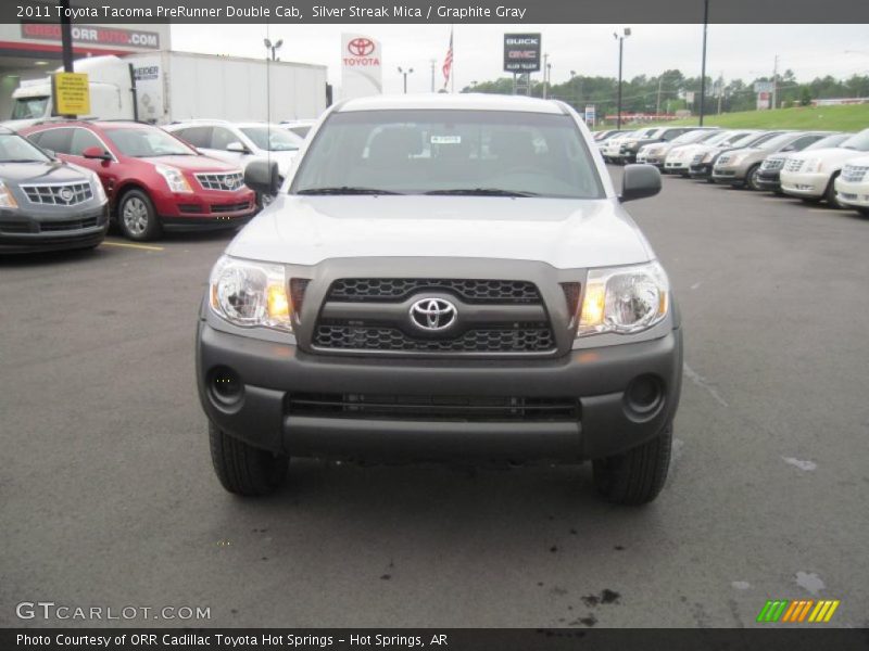 Silver Streak Mica / Graphite Gray 2011 Toyota Tacoma PreRunner Double Cab
