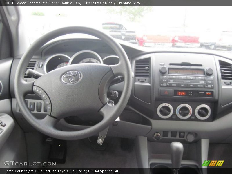 Silver Streak Mica / Graphite Gray 2011 Toyota Tacoma PreRunner Double Cab